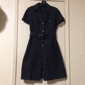 Denim dress